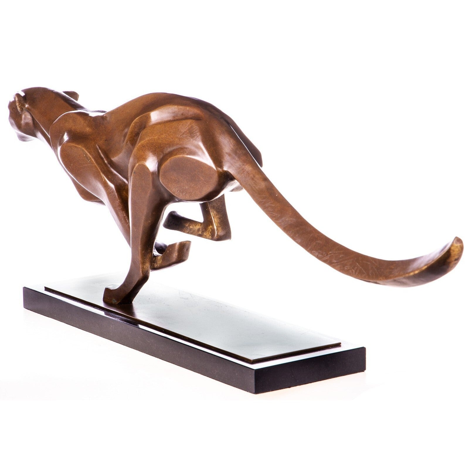 Modern Bronze Cheetah Sculpture | Animal Sculptures | Home Decor