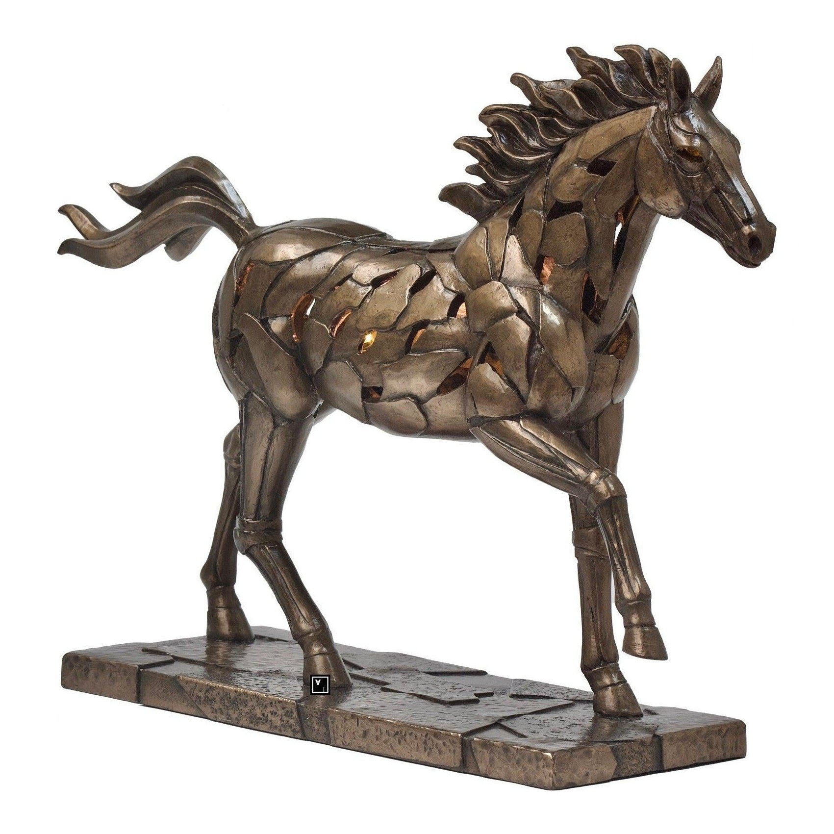 Modern Horse with LED Lights | Animal Sculptures | Home Decor