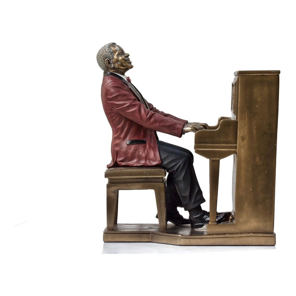 Musician Figurine. Jazz Band Pianist Statue, Dancer & Performance Scul