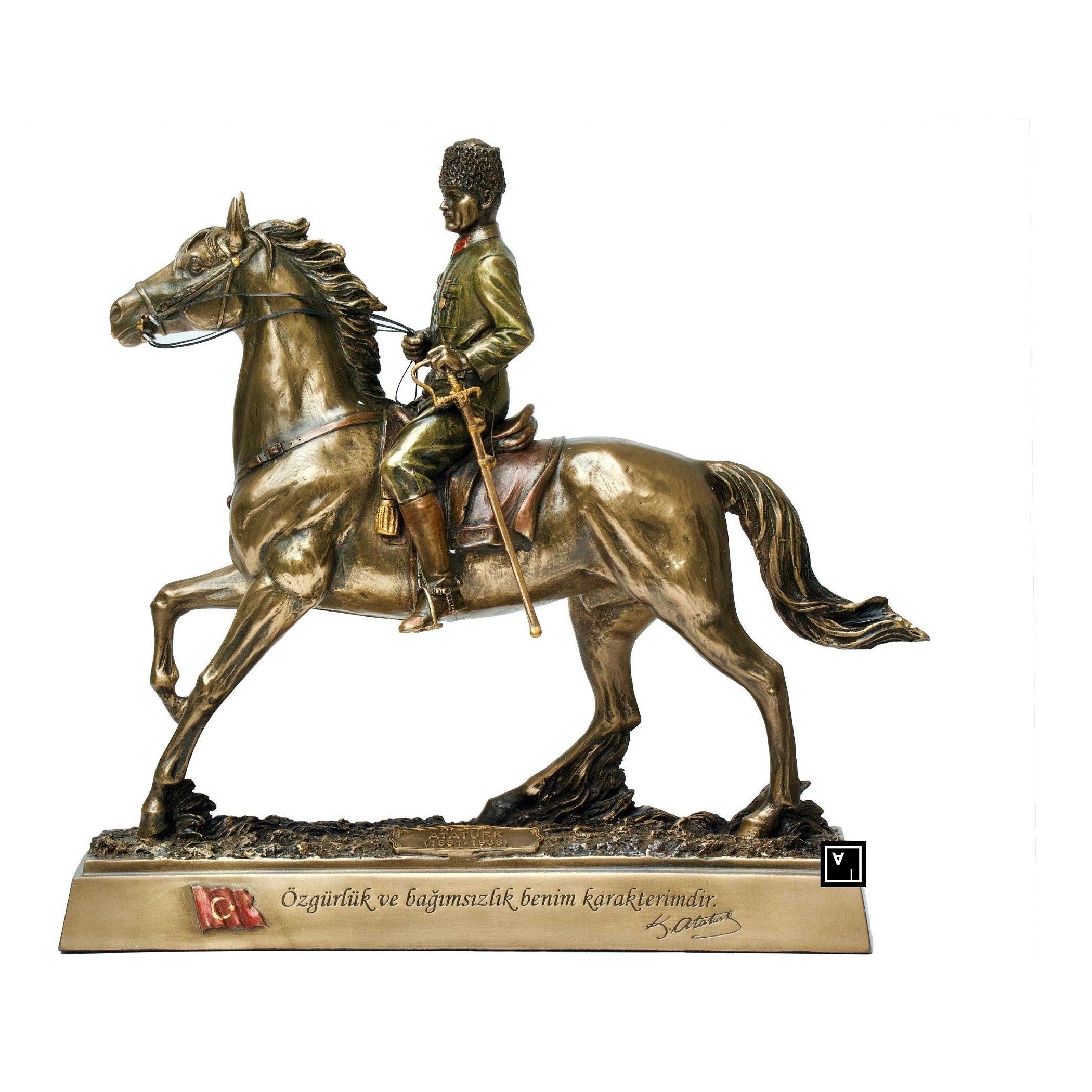 Mustafa Kemal Ataturk | Curios & Collectibles | Home Decor