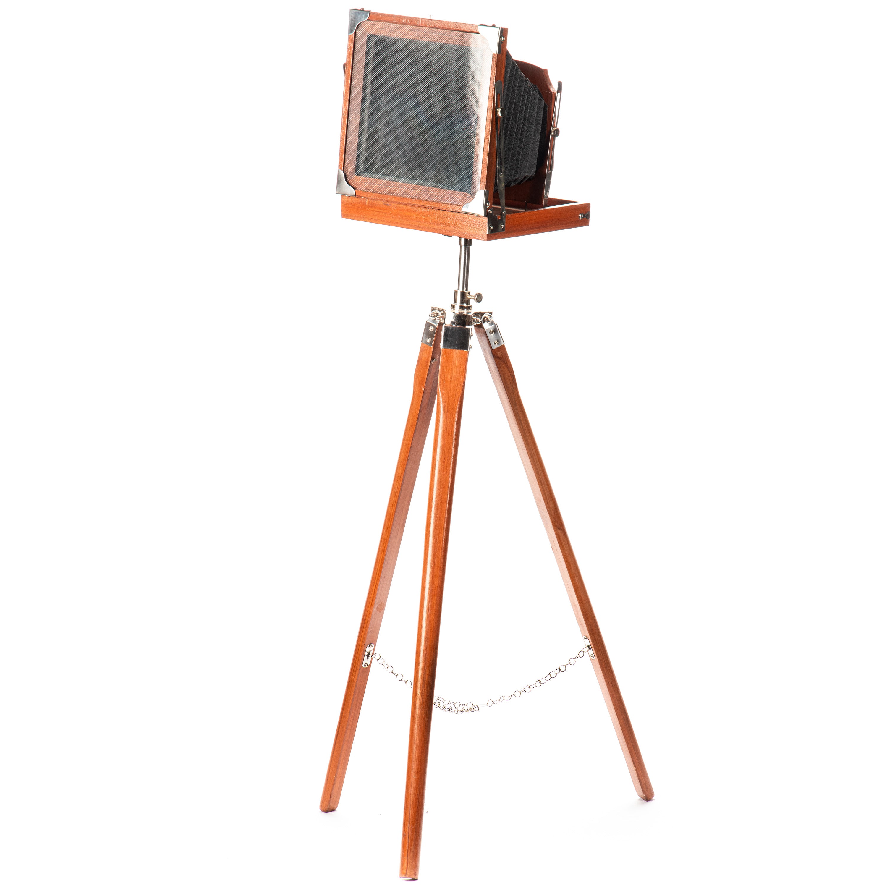 Antique Style Plate Camera on Tripod – Decorative