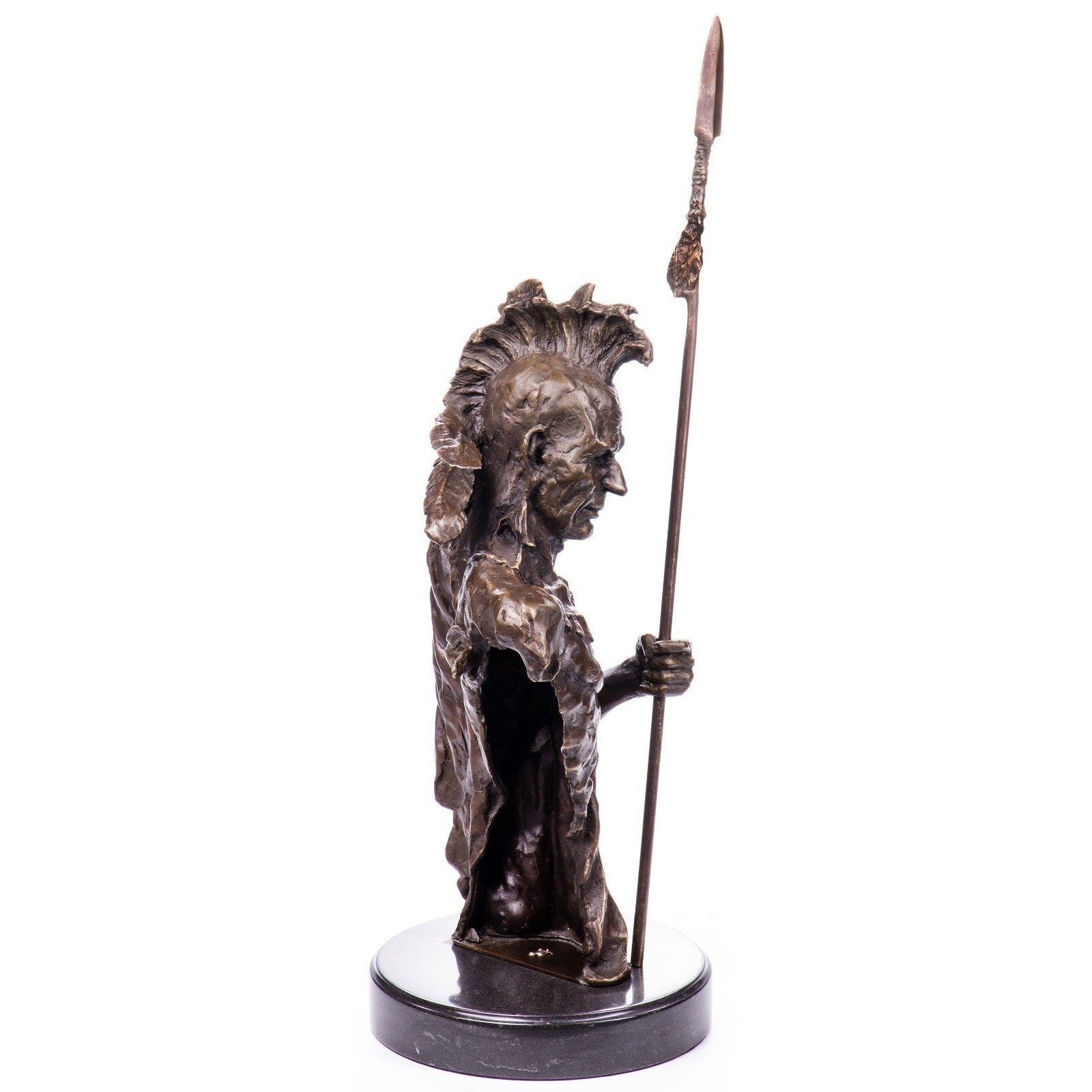Native Warrior with Spear | Figurines & Statues | Home Decor