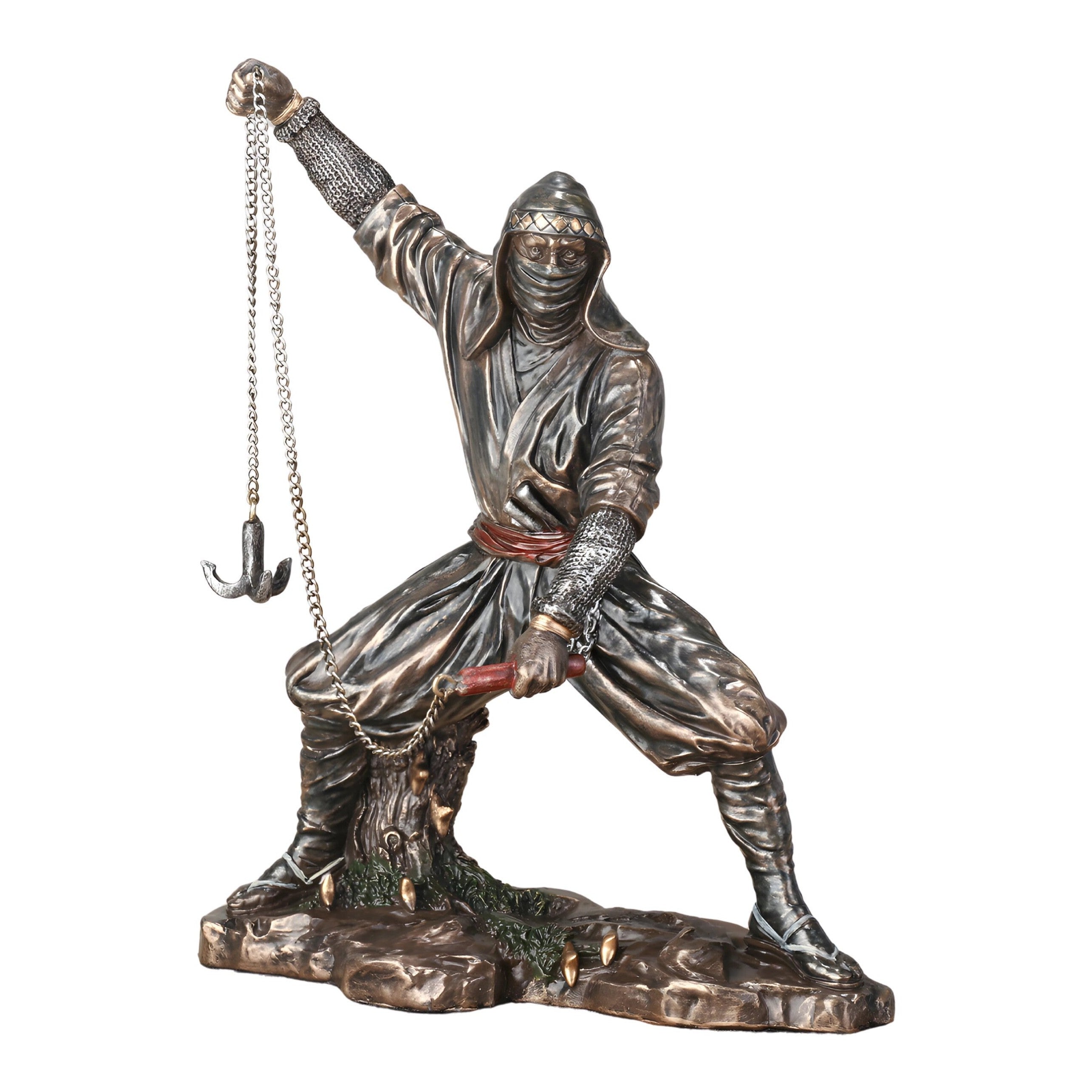 Ninja Wielding Grappling Hook | Curios & Collectibles | Home Decor