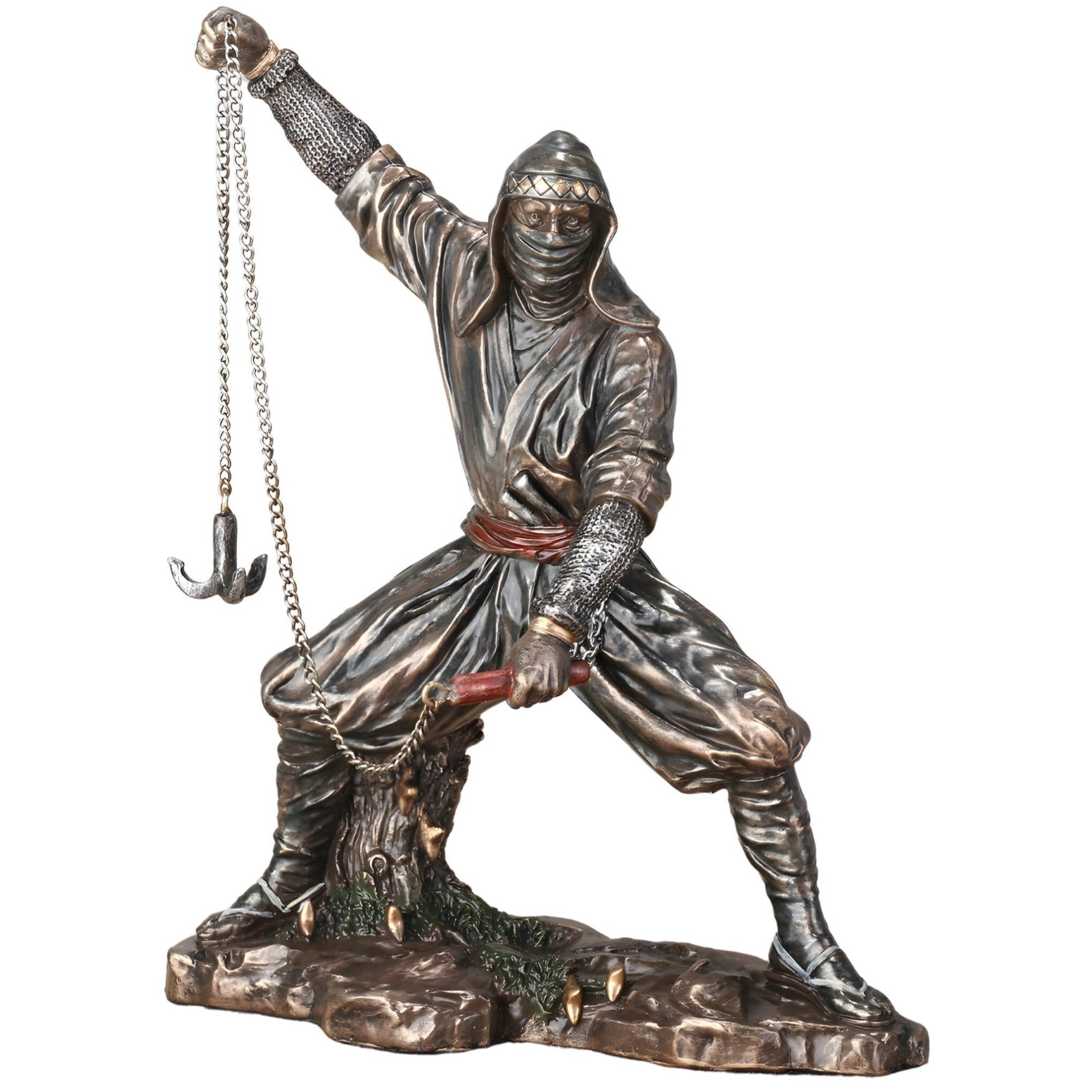 Ninja Wielding Grappling Hook | Curios & Collectibles | Home Decor