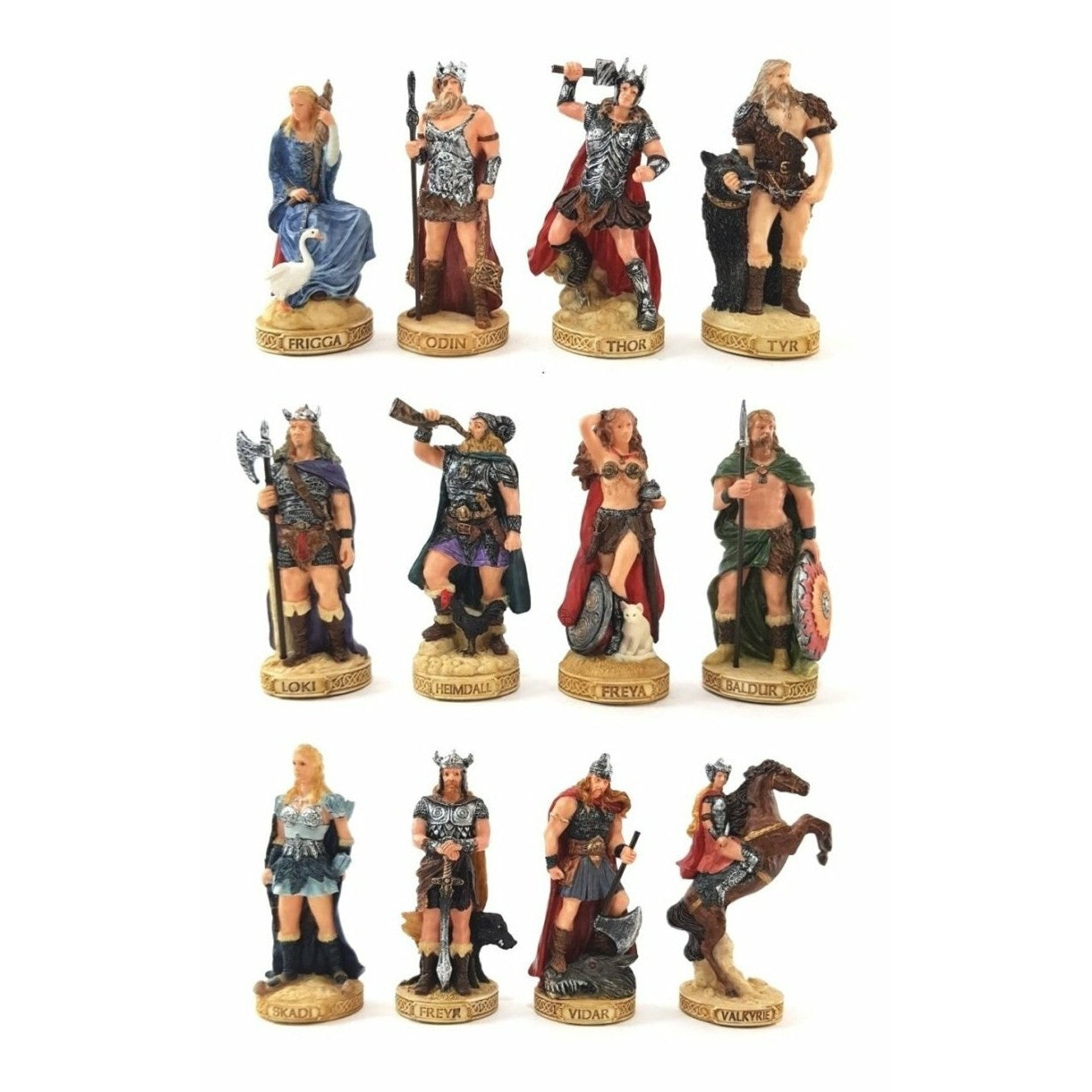 Nordic Gods with stand | Curios & Collectibles | Home Decor
