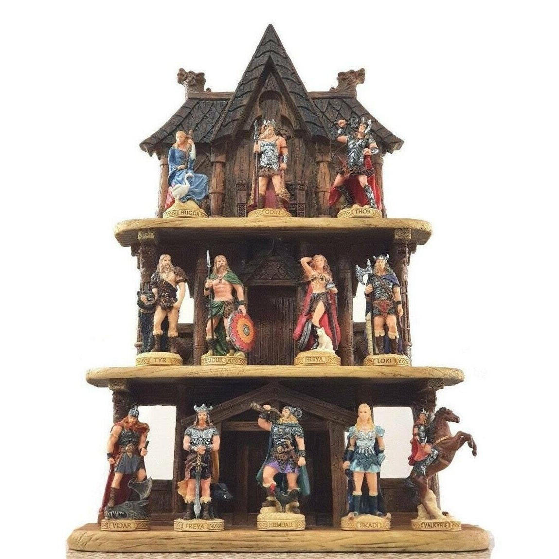 Nordic Gods with stand | Curios & Collectibles | Home Decor