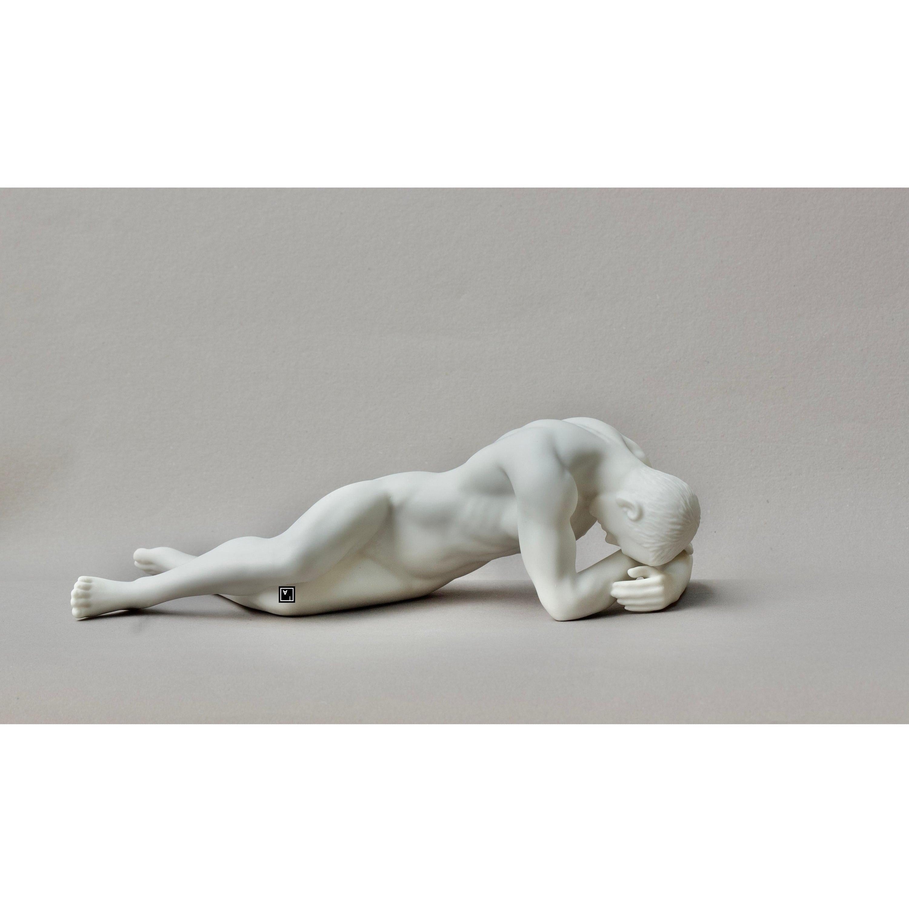 Nude Male Fine matt Porcelain | Nude & Figurative Art | Home Decor