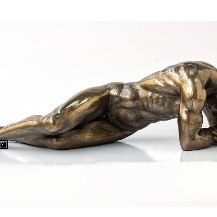 Nude Man Lying Prone Artistic Nudes Sculpture | Nude & Figurative Art