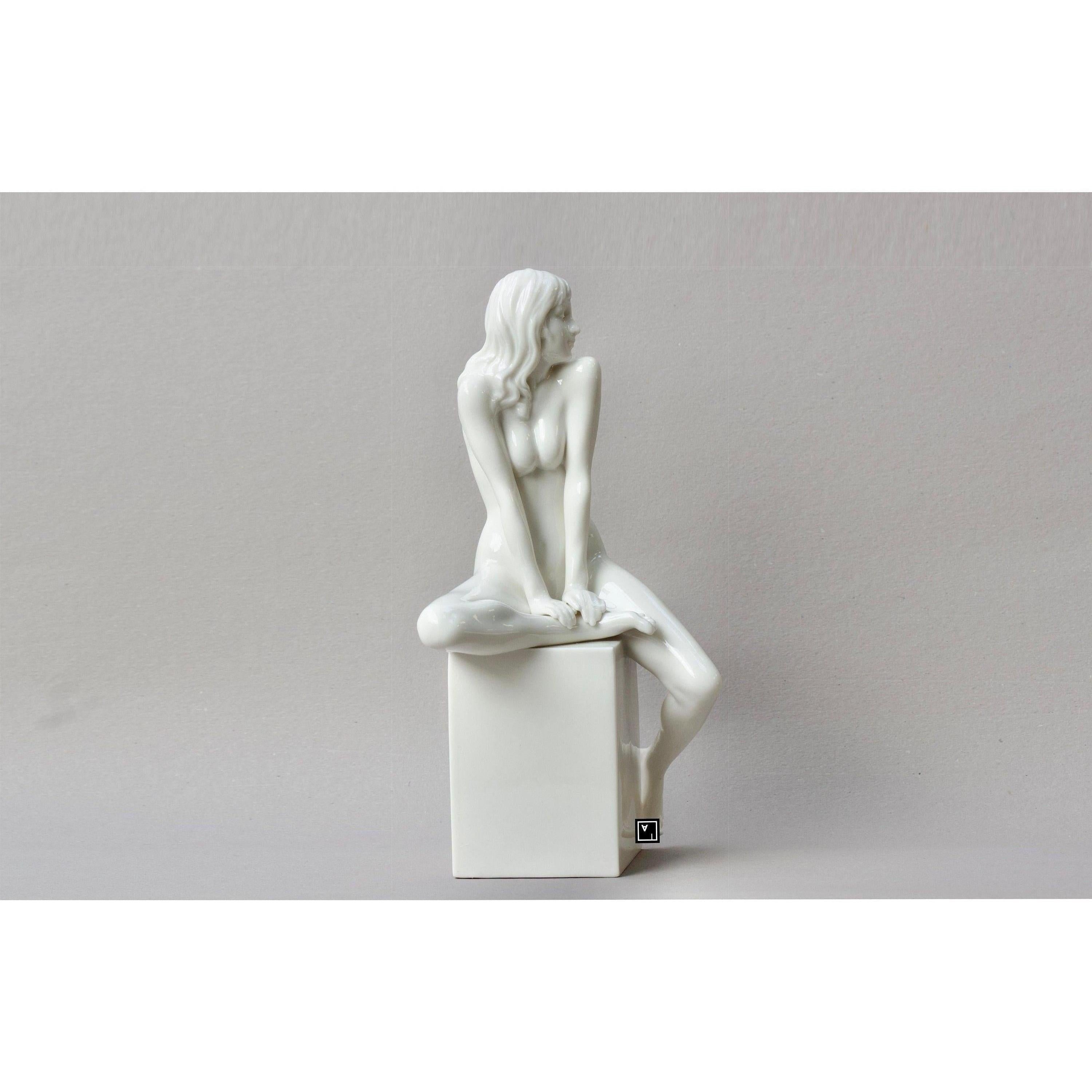 Nude Woman Standing on Bust | Busts | Home Decor | Handcrafted