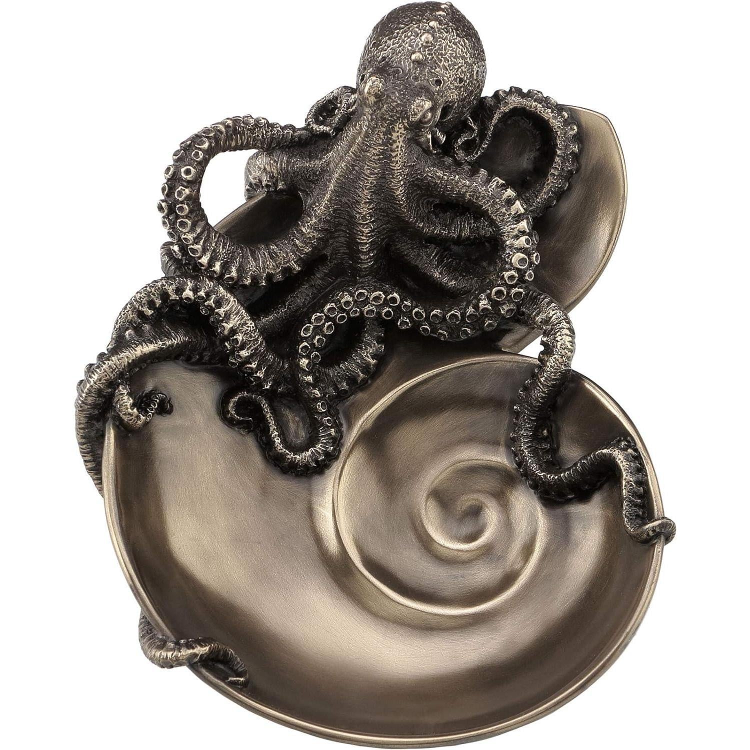 Octopus Nautilus Shell Tray | Vases & Bowls | Home Decor