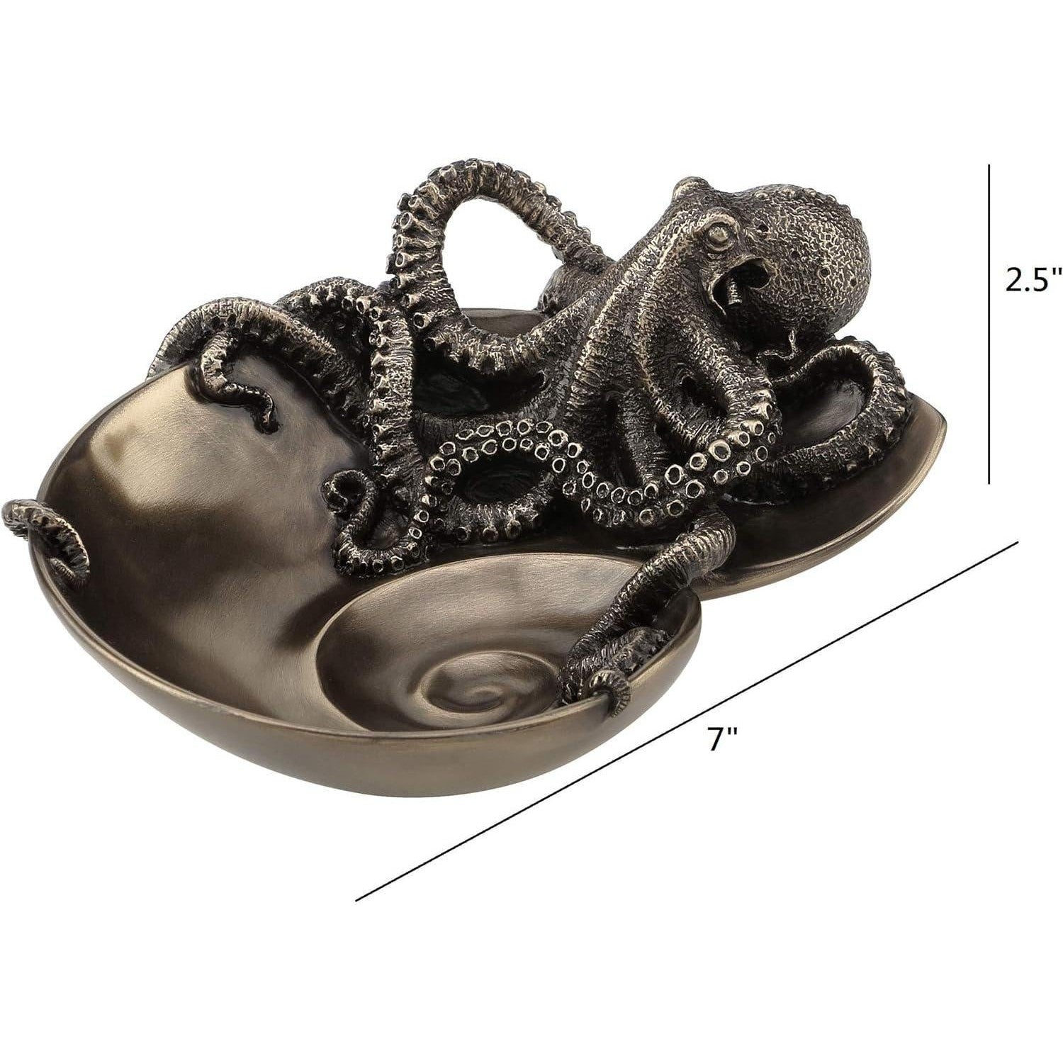 Octopus Nautilus Shell Tray | Vases & Bowls | Home Decor