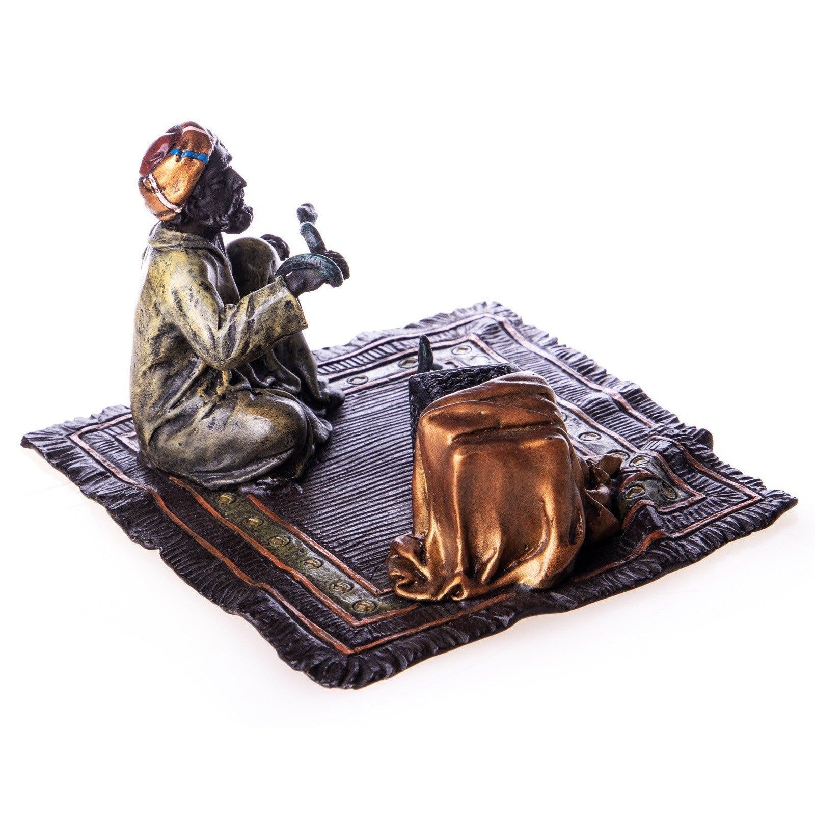 Oriental Snake Charmer | Animal Sculptures | Home Decor