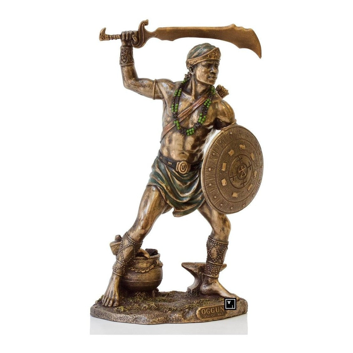 Orisha Ogun Yoruba.Orisha God Of War. Orisha Santeria Estatua Lucumi