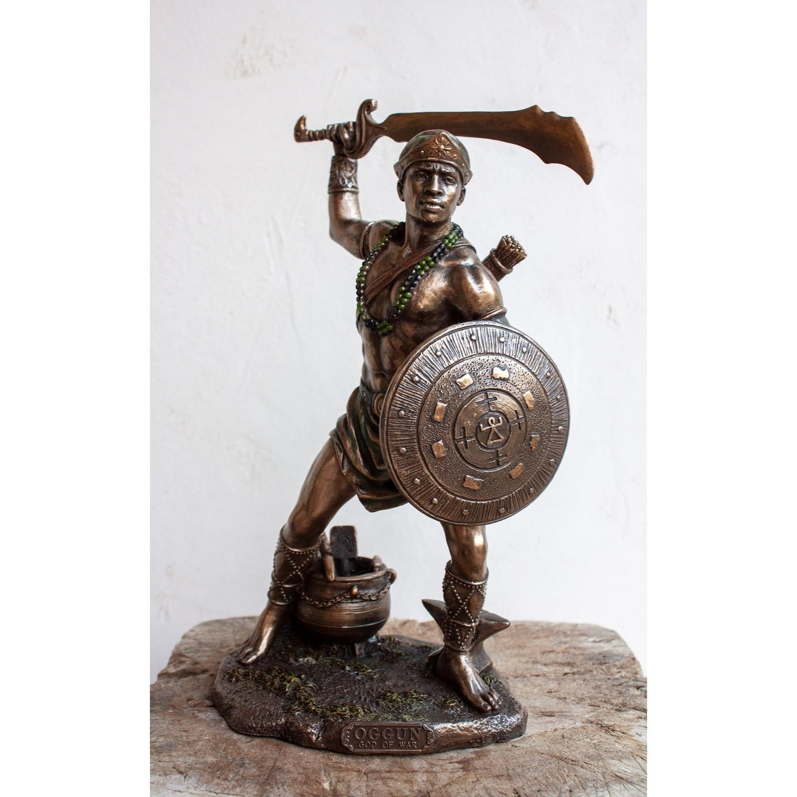 Orisha Ogun Yoruba.Orisha God Of War. Orisha Santeria Estatua Lucumi