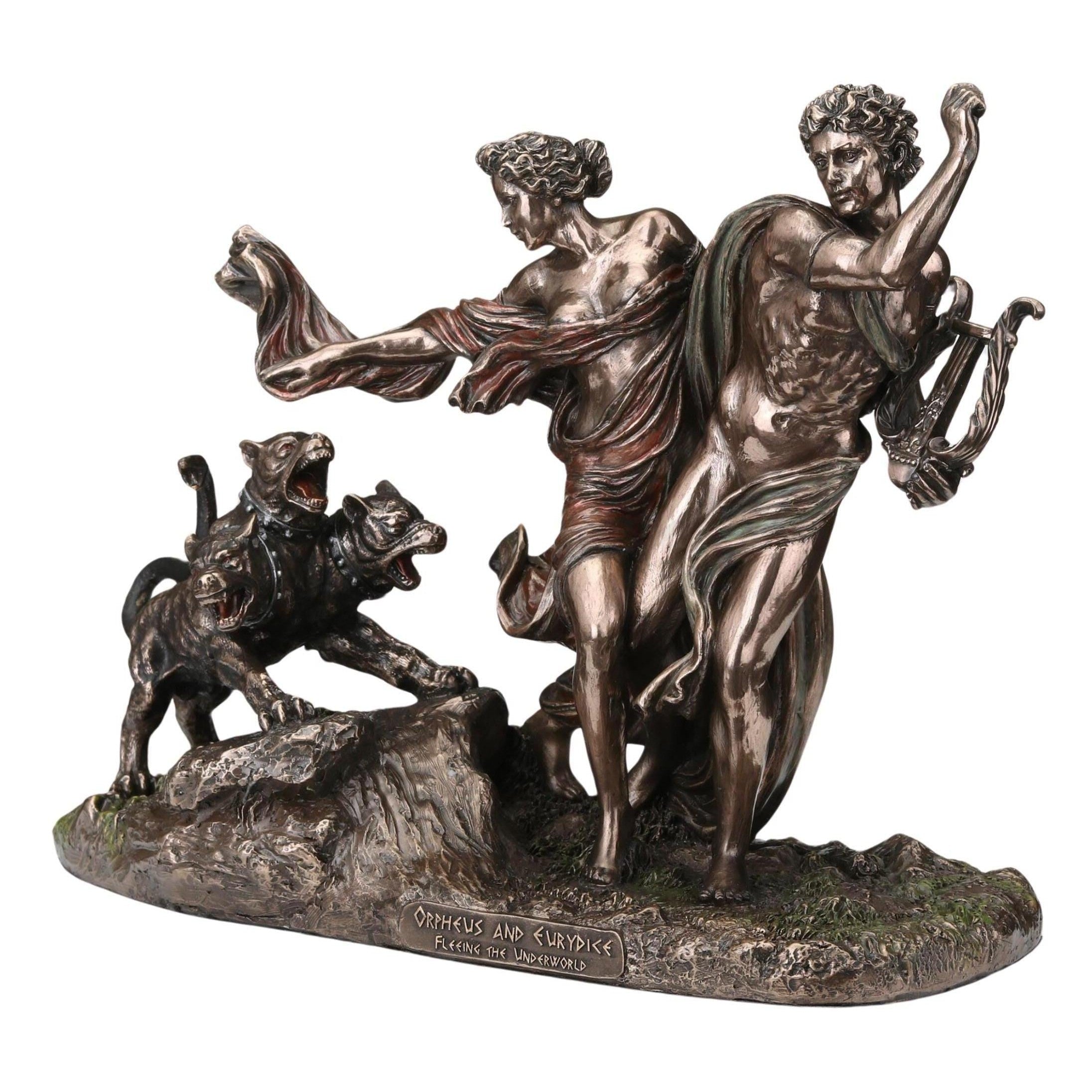 Orpheus And Eurydice Fleeing The Underworld | Curios & Collectibles