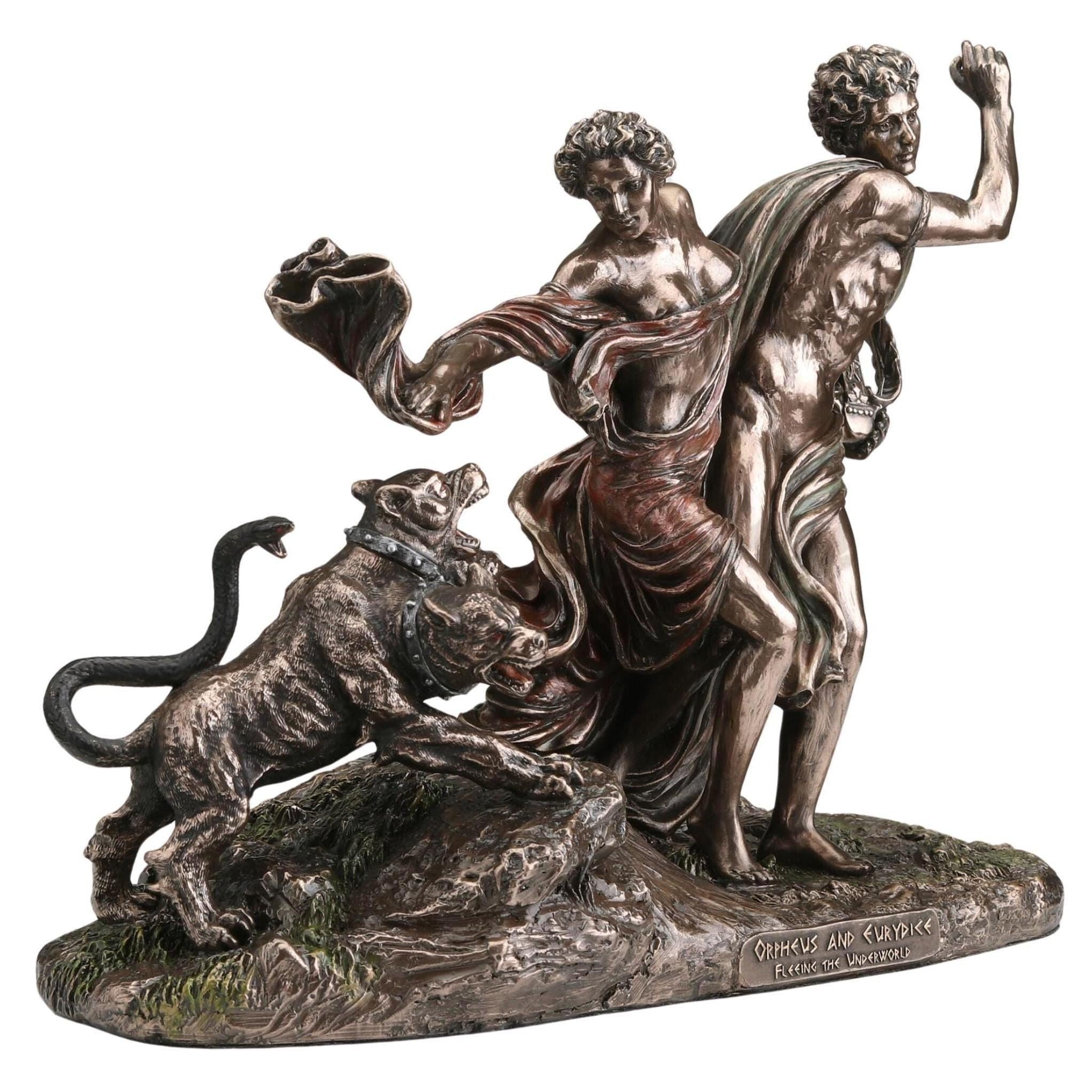 Orpheus And Eurydice Fleeing The Underworld | Curios & Collectibles