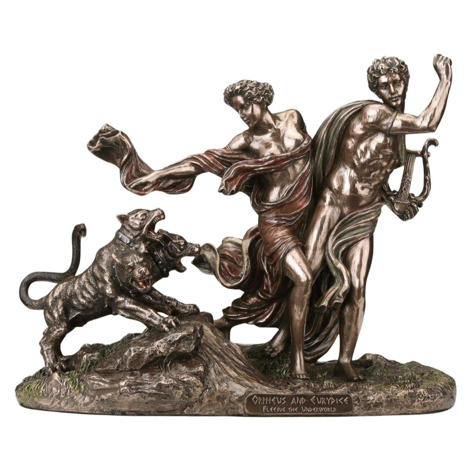 Orpheus And Eurydice Fleeing The Underworld | Curios & Collectibles