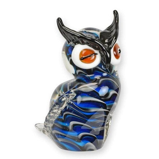 Owl | Glass & Murano Decor | Home Decor | Handcrafted | Collectible Ar