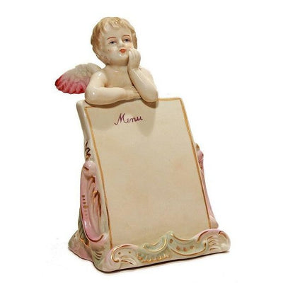 Pair of Porcelain Menu Stands | Curios & Collectibles | Home Decor