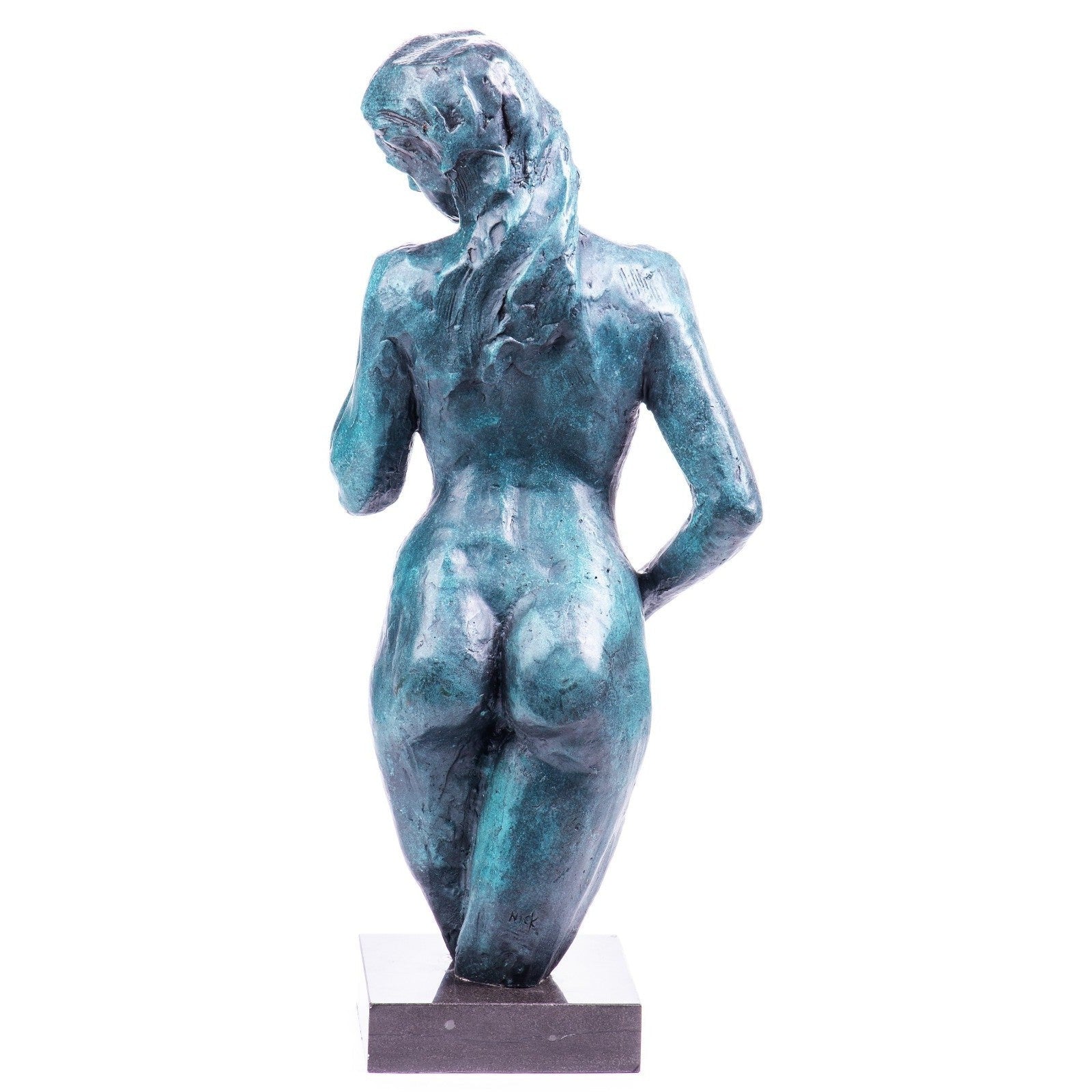 Patinated Bronze Female Nude Torso Statue | Nude & Figurative Art