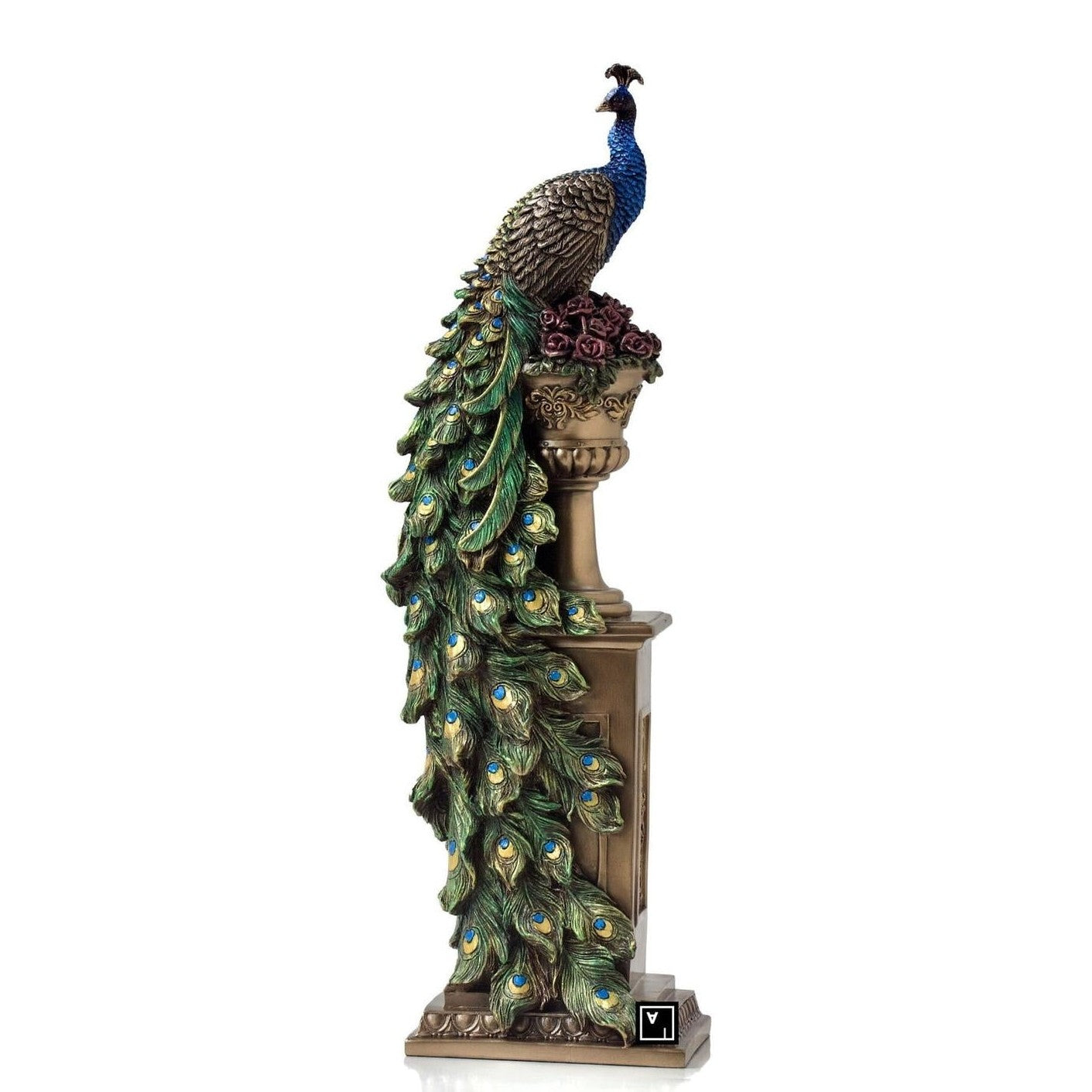 Peacock | Animal Sculptures | Home Decor | Handcrafted | Collectible A