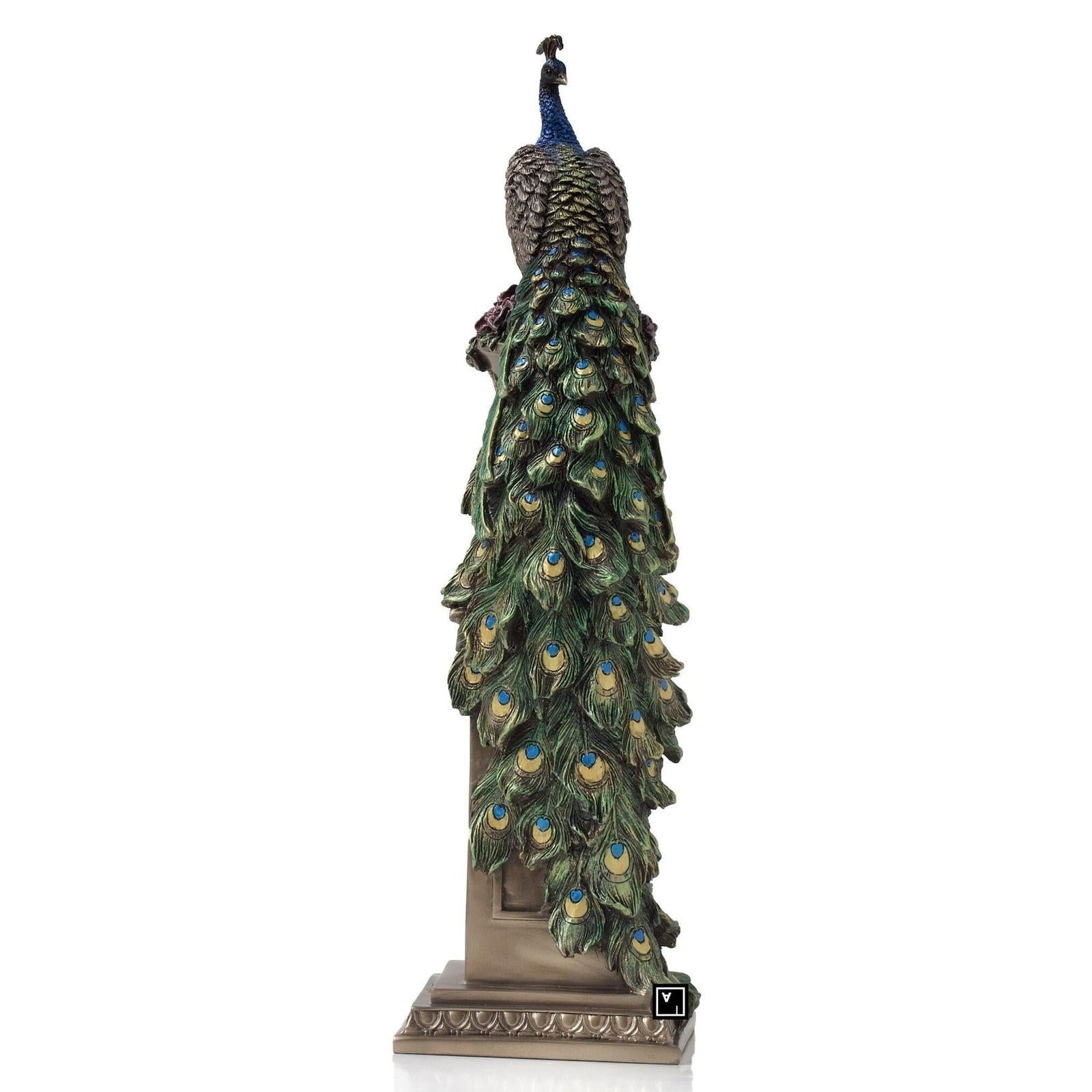 Peacock | Animal Sculptures | Home Decor | Handcrafted | Collectible A