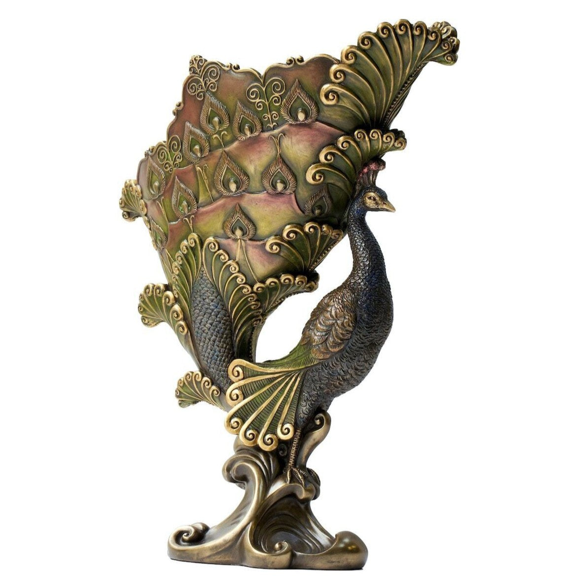 Peacock Bowl | Vases & Bowls | Home Decor | Handcrafted