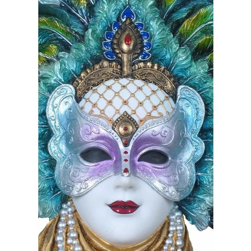 Peacock Feather Mask Wall plaque | Wall Plaques & Signs