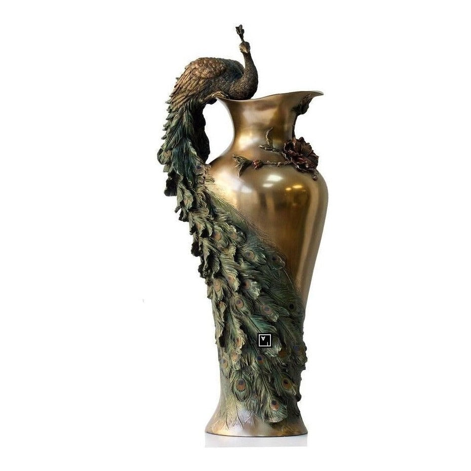 Peacock Vase | Vases & Bowls | Home Decor | Handcrafted