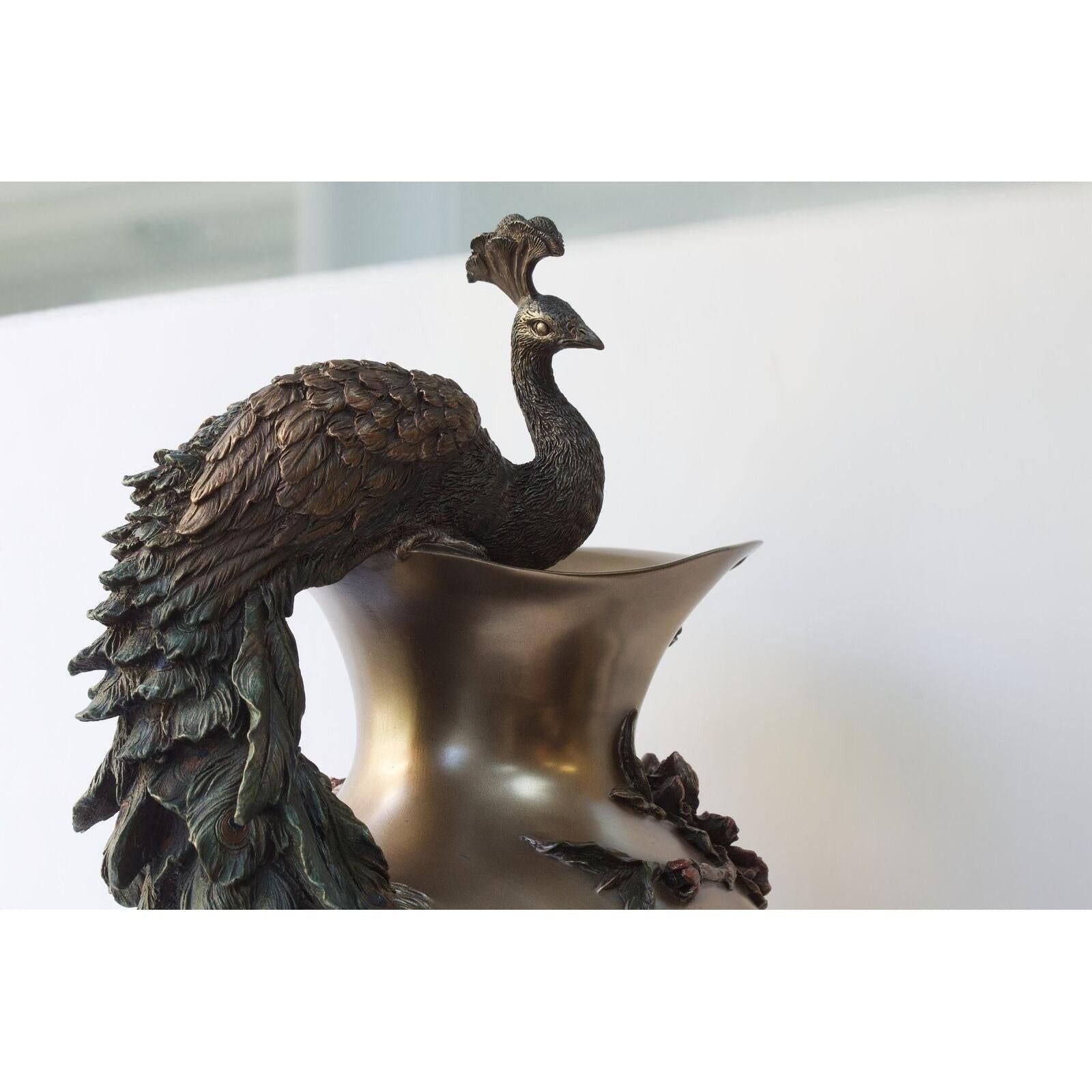 Peacock Vase | Vases & Bowls | Home Decor | Handcrafted