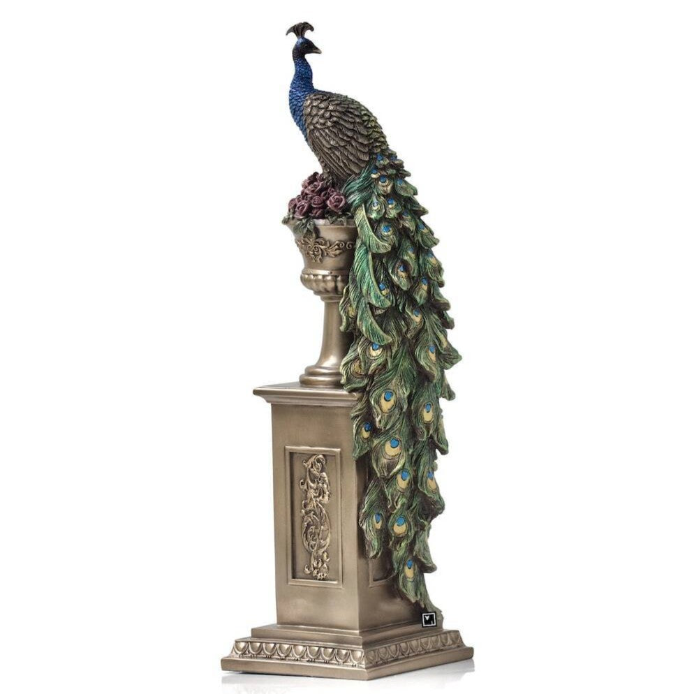 Peacock | Animal Sculptures | Home Decor | Handcrafted | Collectible A