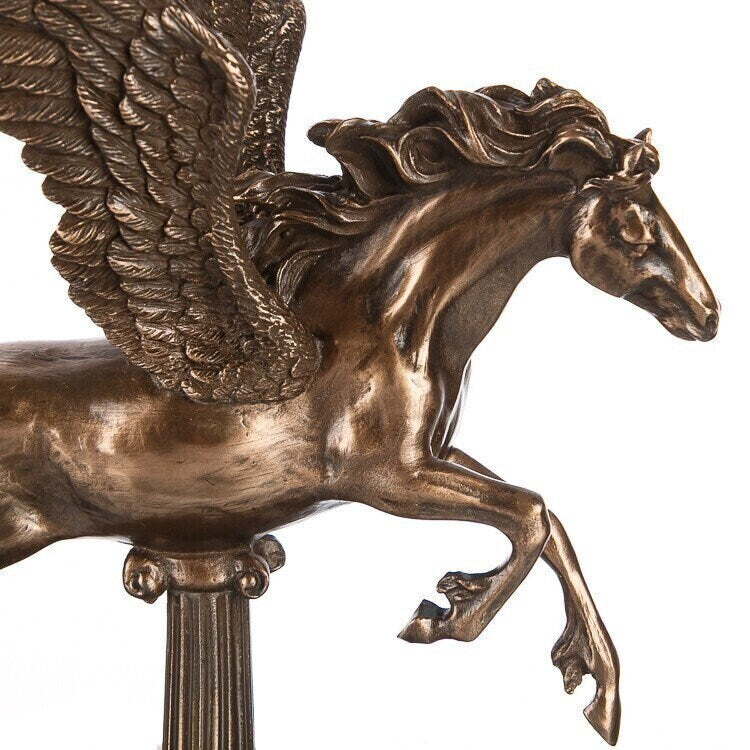 Pegasus Figurine Bronze Sculpture Statue Pegasus.The winged Horse