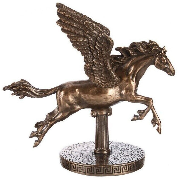 Pegasus Figurine Bronze Sculpture Statue Pegasus.The winged Horse
