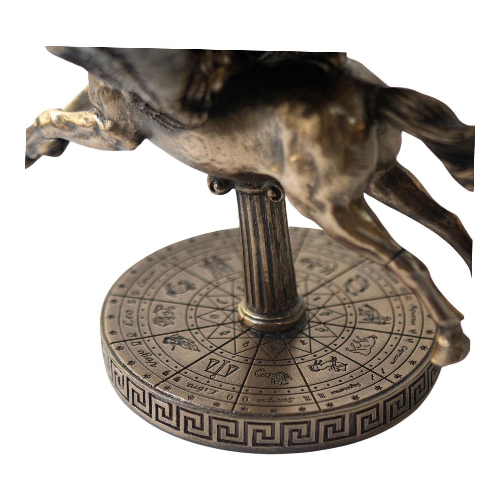 Pegasus carrying Globe | Mythology & Deity Sculptures | Home Decor