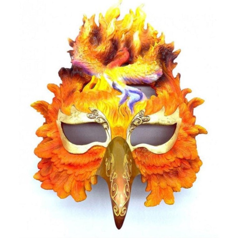 Phoenix Head Wall Mask | Mythology & Deity Sculptures | Home Decor