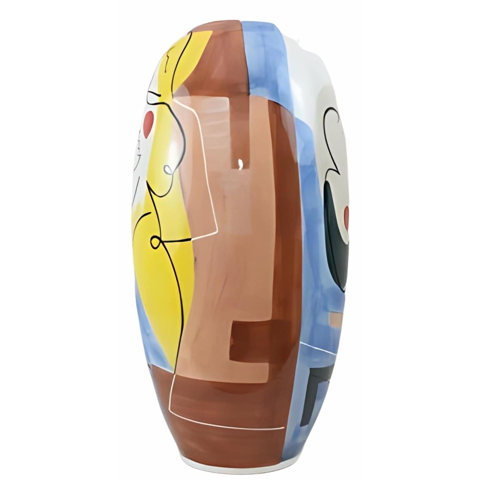 Picasso Style Porcelain Vase | Vases & Bowls | Home Decor