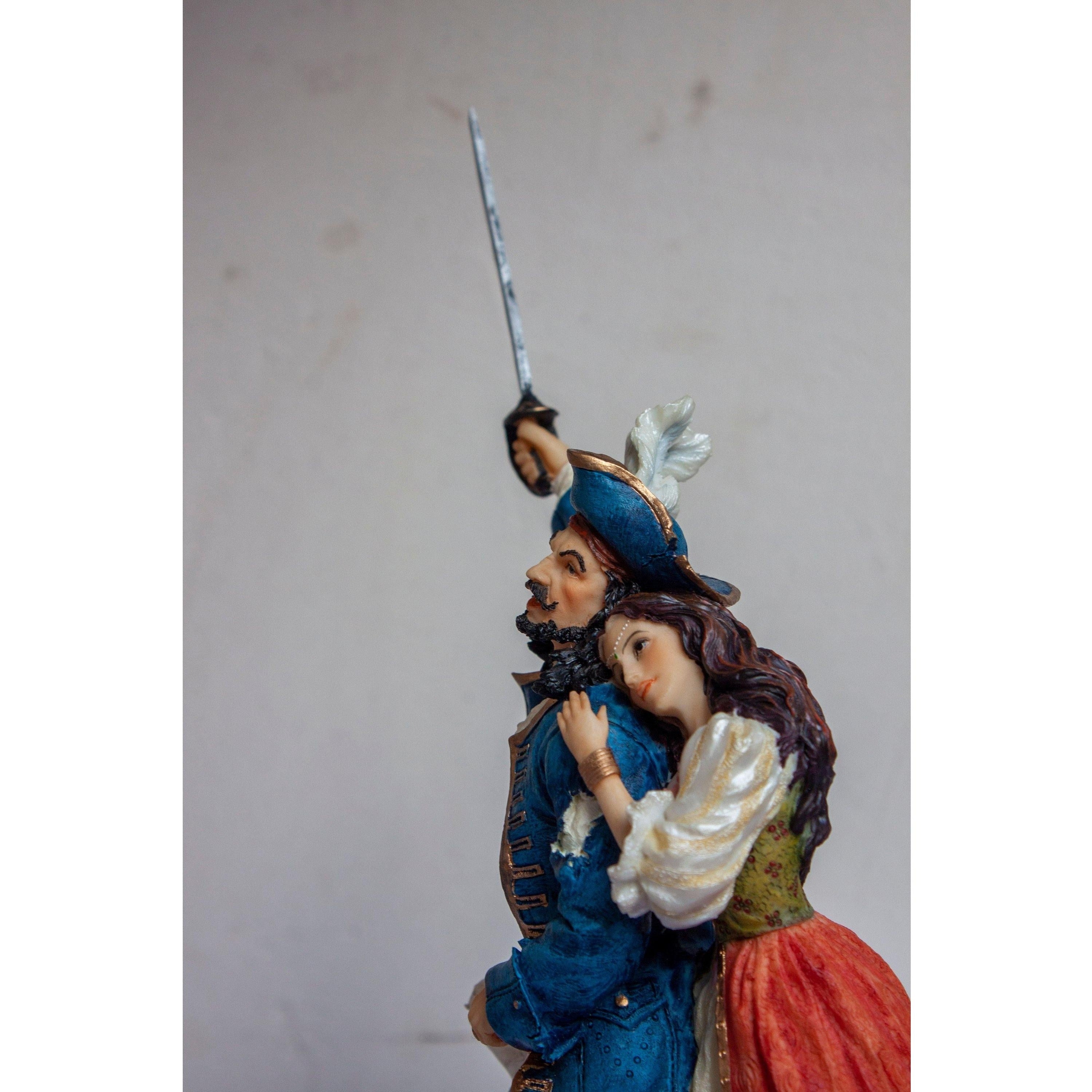 Pirate with Treasure | Figurines & Statues | Home Decor
