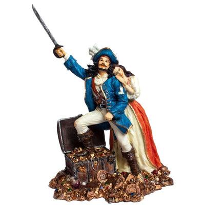 Pirate with Treasure | Figurines & Statues | Home Decor