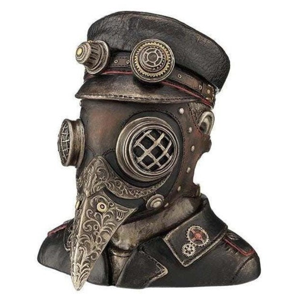 Plague Doctor Trinket Box | Desk & Curio Accessories | Home Decor