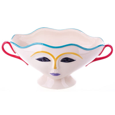 Playful Ceramic Face Bowl | Vases & Bowls | Home Decor | Handcrafted