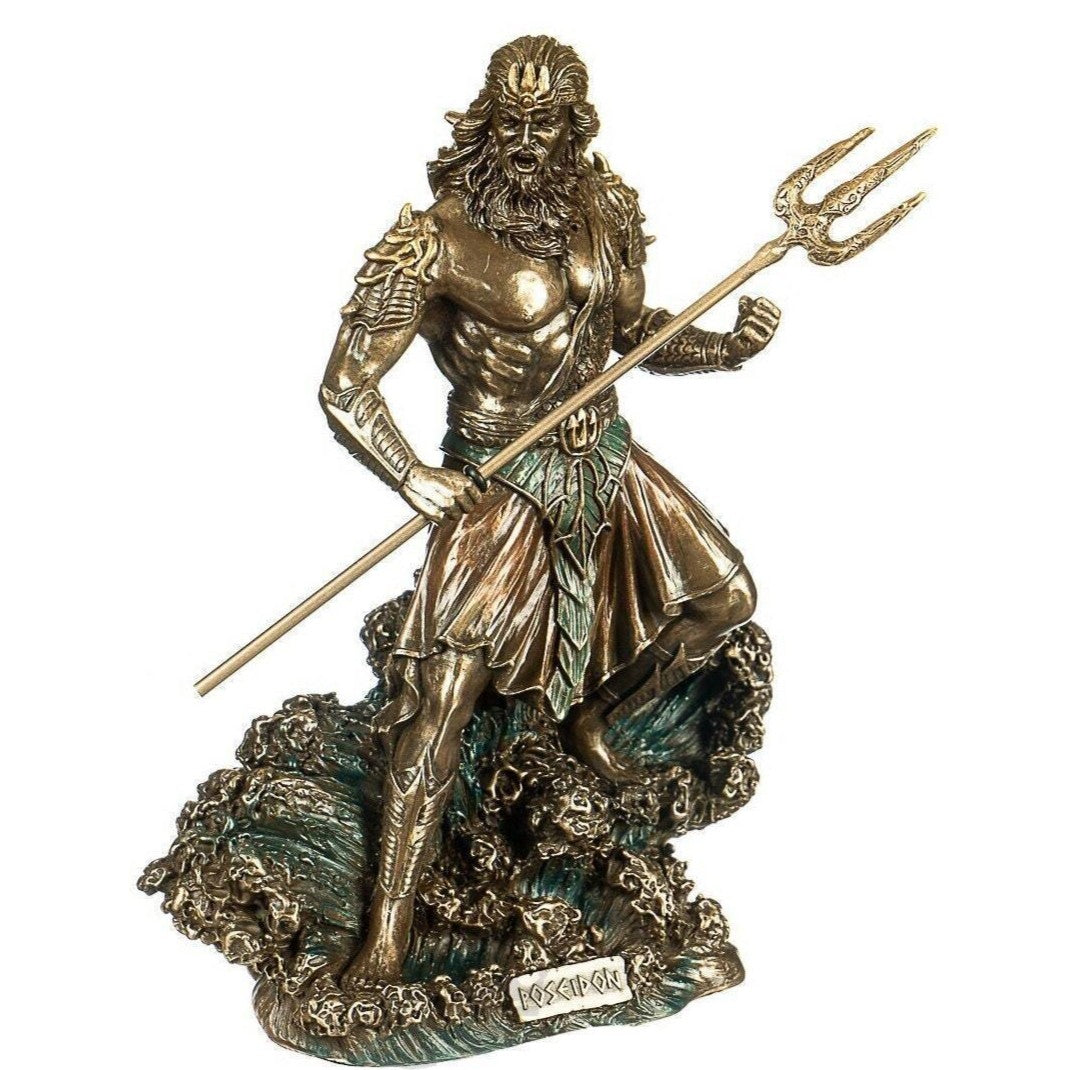 Poseidon | Mythology & Deity Sculptures | Home Decor | Handcrafted
