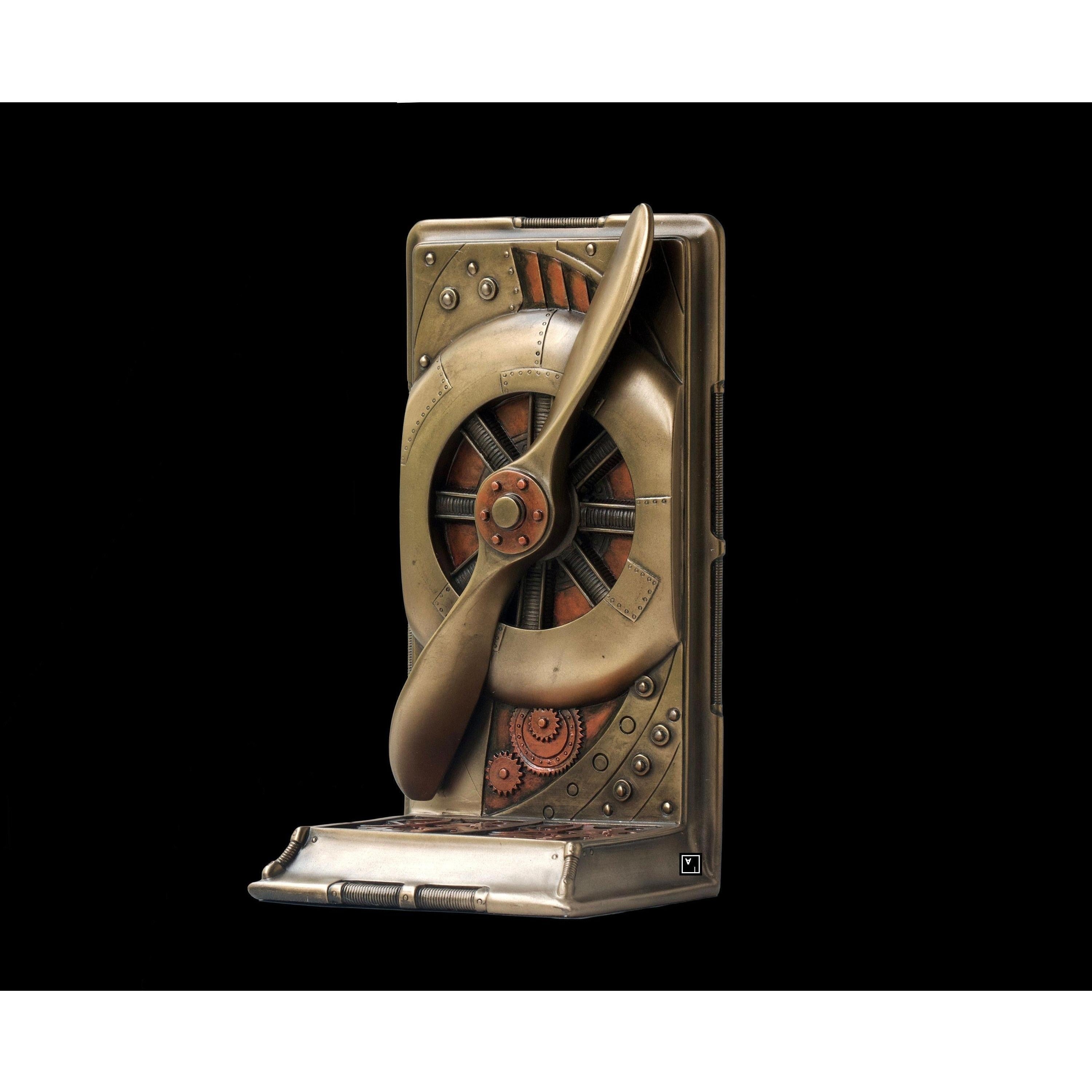 Propeller Bookend | Curios & Collectibles | Home Decor | Handcrafted