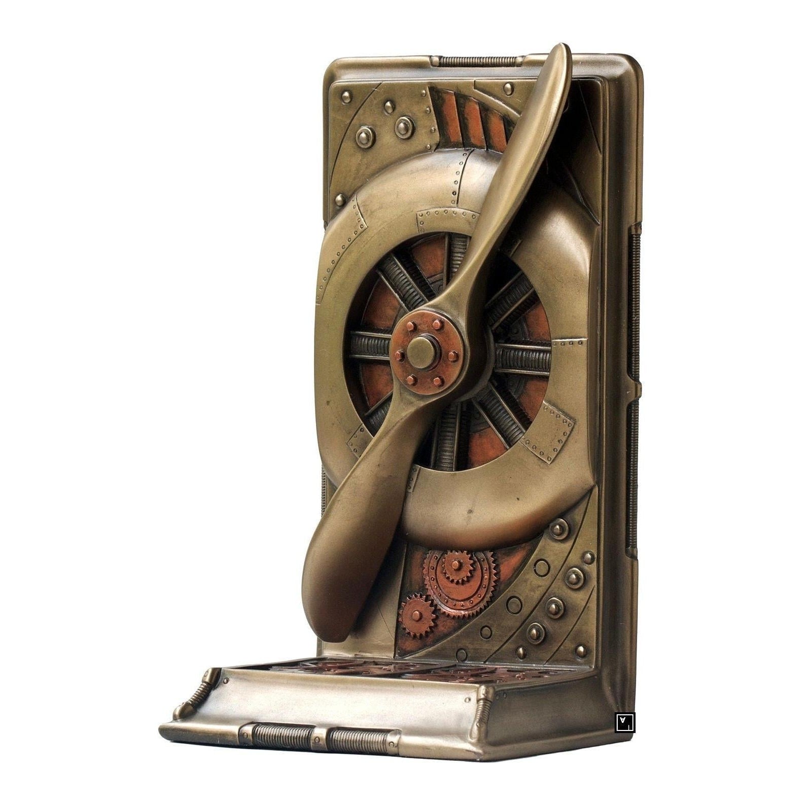 Propeller Bookend | Curios & Collectibles | Home Decor | Handcrafted