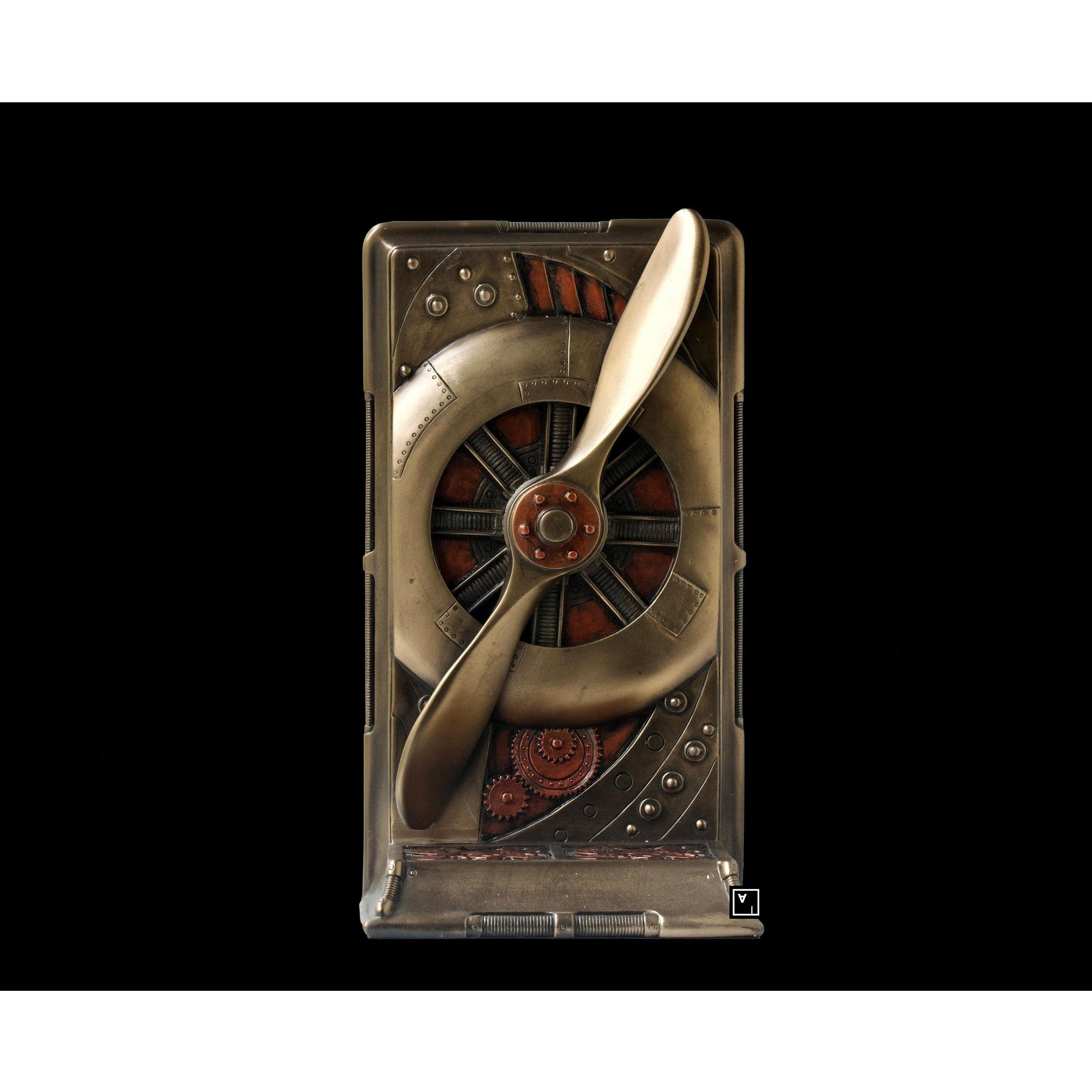 Propeller Bookend | Curios & Collectibles | Home Decor | Handcrafted