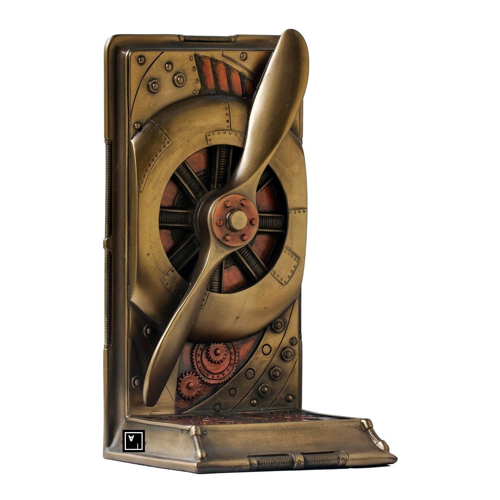Propeller Bookend | Curios & Collectibles | Home Decor | Handcrafted
