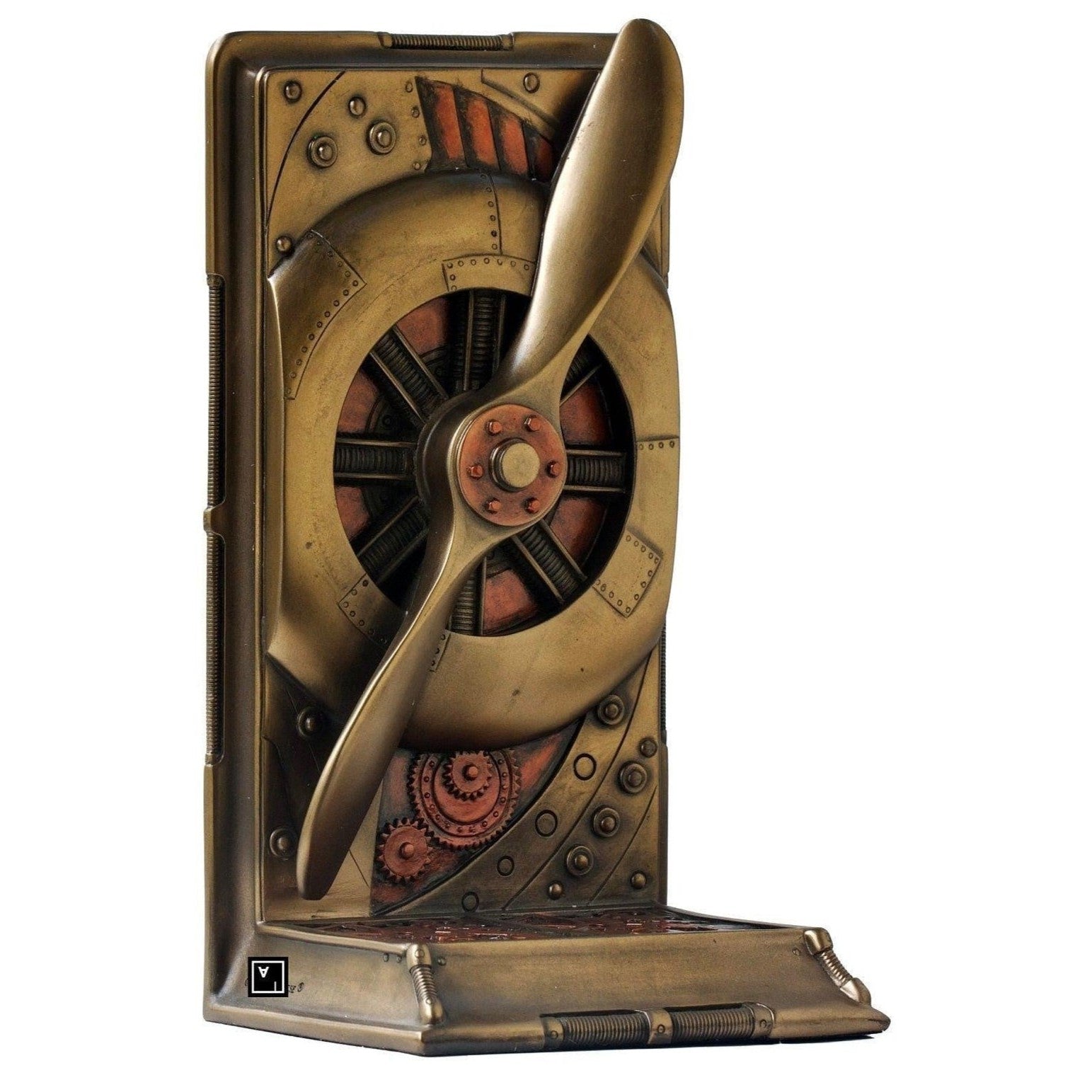Propeller Bookend | Curios & Collectibles | Home Decor | Handcrafted