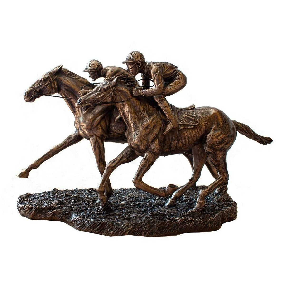 Race Two jockeys | Curios & Collectibles | Home Decor | Handcrafted