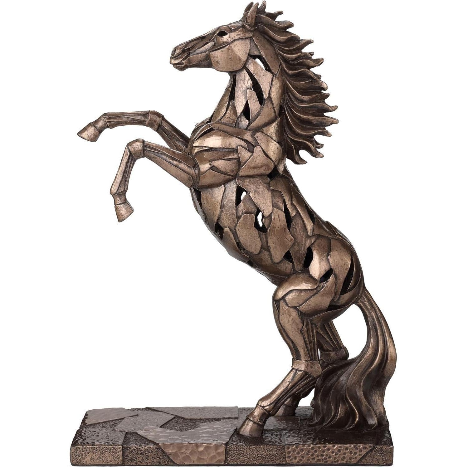 Rearing Horse with LED | Animal Sculptures | Home Decor