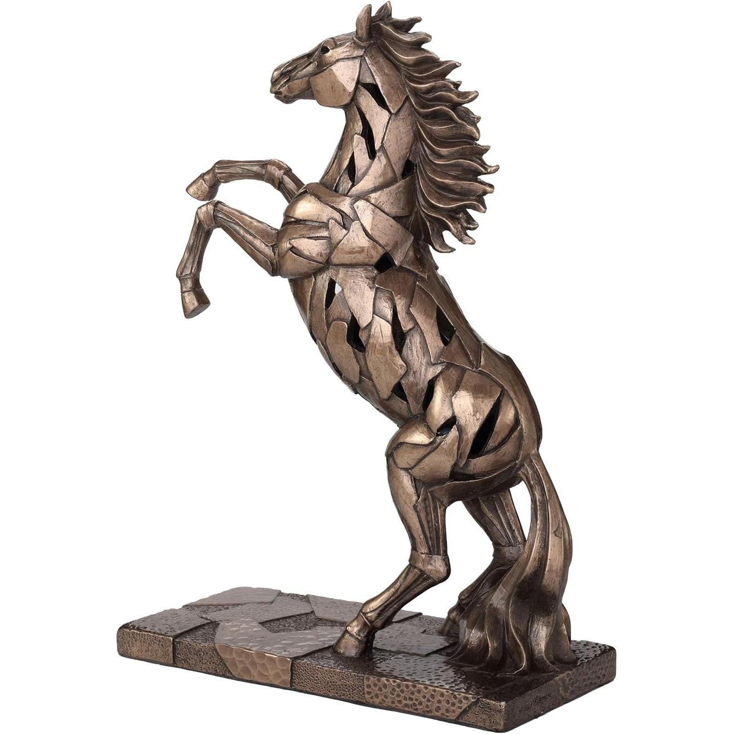 Rearing Horse with LED | Animal Sculptures | Home Decor