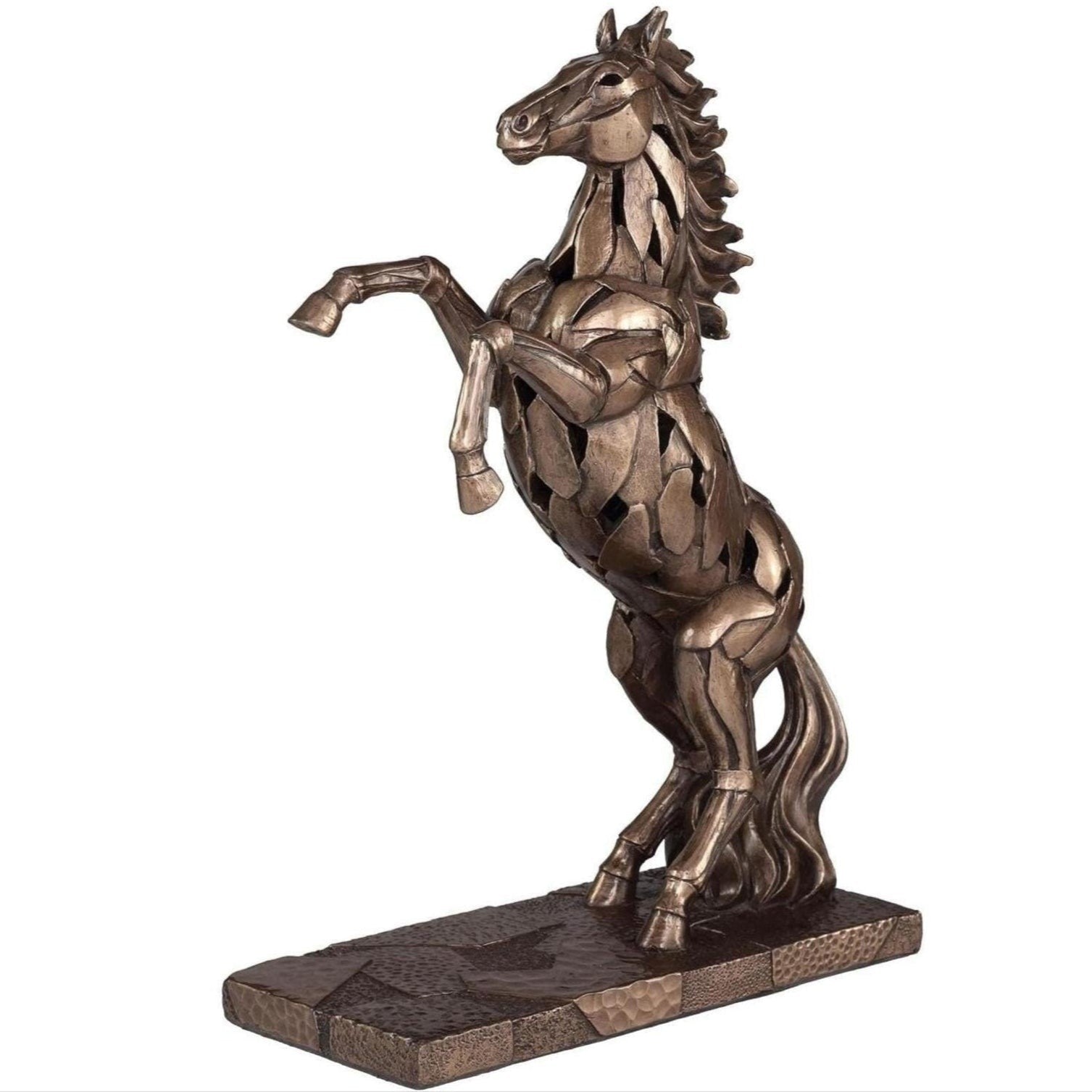 Rearing Horse with LED | Animal Sculptures | Home Decor